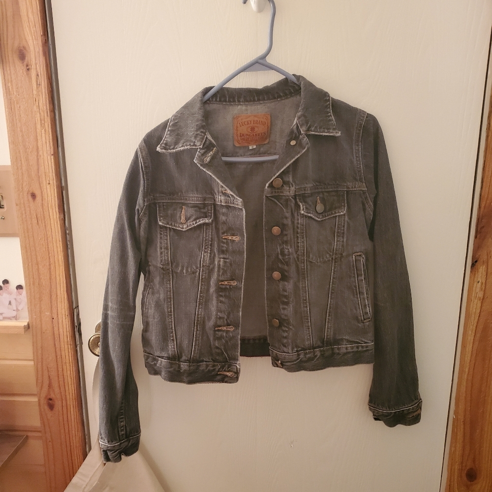 Grey Dungarees Denim Jacket